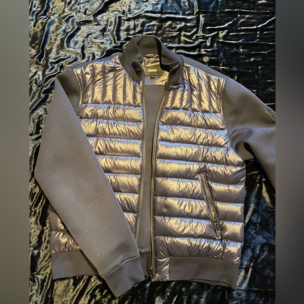 Navy Mackage Jacket Size 44